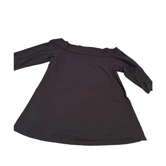 Torrid Foxy top in black with 3/4 length sleeves, size 2. - Picture 1 of 5